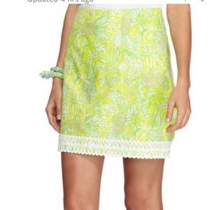 🌴 Lilly Pulitzer Crazy Cat House Skirt